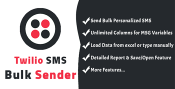 Twilio SMS Bulk Sender