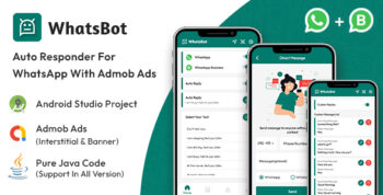 WhatsBot - Auto Responder For WhatsApp With Admob Ads