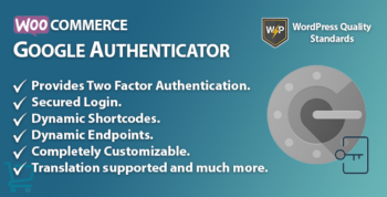 WooCommerce Google Authenticator | Two Factor Authentication