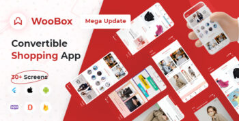 Woobox WooCommerce - Flutter E-commerce Full App