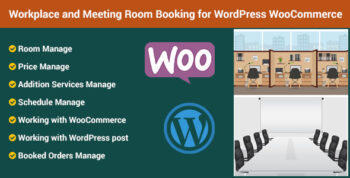 Workplace and Meeting Room Booking for Wordpress WooCommerce