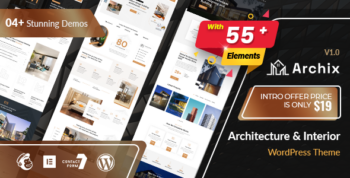 Archix - Architecture & Interior WordPress Theme