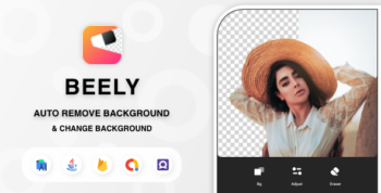 Beely - Auto & Manual Background Eraser With Background Change "unlimited & Free API"