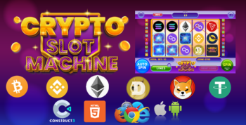 Crypto Slot Machine - Crypto Game - Slot Machine (C3P)