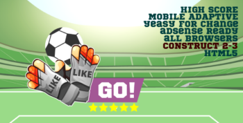 Football champion - HTML5, Construct 2/3, Mobile adaptive