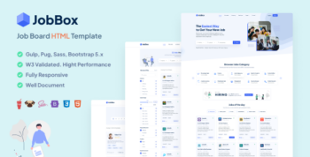 JobBox - Job Portal HTML Bootstrap 5 Template