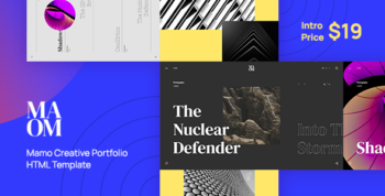 Mamo Creative Portfolio HTML Template