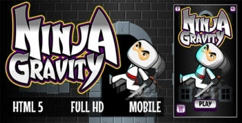 Ninja Gravity - Endless Runner Adventure Game (no capx)