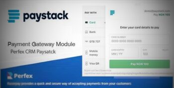 Paystack Payment Gateway for Perfex CRM