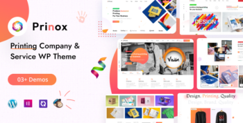 Prinox - Printing Services WordPress Theme