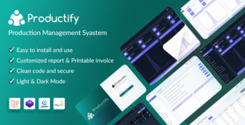 Productify::Production Management System
