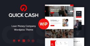 Quick Cash | Loan Company & Finance Advisor WordPress Theme