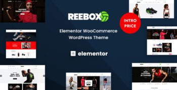 Reebox - Elementor WooCommerce WordPress Theme