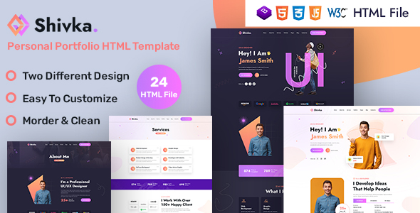 Shivka Personal Portfolio Html Template Gplcode Net Shivka Personal Portfolio Html Template Gplcode Net