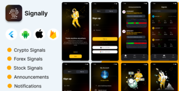 Signally - Forex, Stocks and Crypto Signals - Mobile & Web Solution
