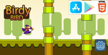 Birdy Bird - HTML5 Game