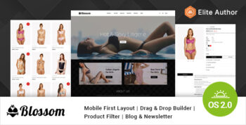 Blossom - Lingerie & Bikini Store Shopify 2.0 Responsive Theme