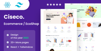 Ciseco - Shop & eCommerce React Template