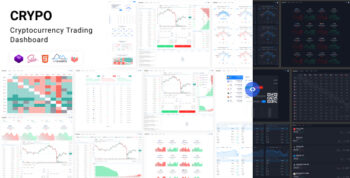 Crypo - Cryptocurrency Trading Dashboard HTML Template