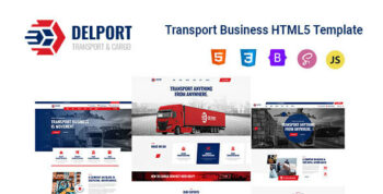 Delport - Transport Business HTML5 Template