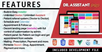 Dr Assistant PRO - Patient Appointment Management System in Laravel