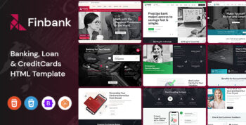 Finbank - Banking and Finance HTML Template