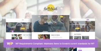 Hallelujah | Church & Religion Elementor WordPress Theme