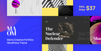 Mamo - Creative Portfolio / Multipurpose WordPress Theme