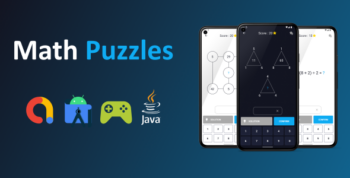 Math Puzzles Game (Android Studio + Admob + Leaderboard)