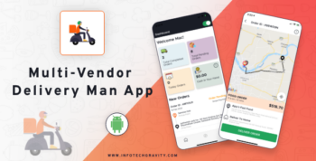 Multi-Vendor Food Delivery System - Android Delivery Boy