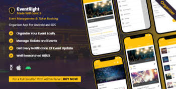 Organizer App - Ticket Sales and Event Booking Management System