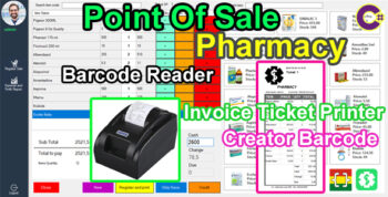 Point Of Sale (POS) - Pharmacy -  C# MySQL