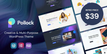 Pollock - Creative & Multi-Purpose WordPress Theme