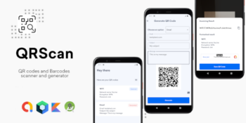 QRScan - Native QR codes and barcodes scanner and generator Android app