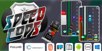 Speed Cops - HTML5 Game (Construct3)