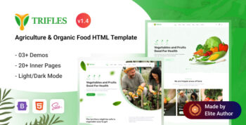 Trifles - Agriculture & Organic Food eCommerce HTML Template