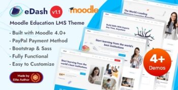 eDash | Moodle Education LMS Theme