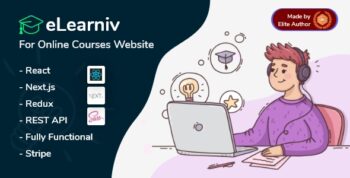 eLearniv - Learning Management System with React & Next.js