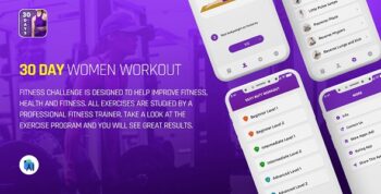 30 Days Home Workout Plan | Flat Stomach Workout | Full Android Application