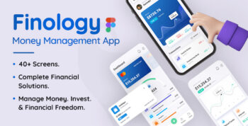 Finology - Money Management App Figma Template
