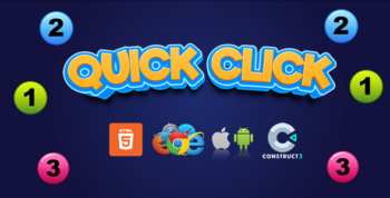 Quick Click - Speed Test Game - HTML5/Mobile - C3P