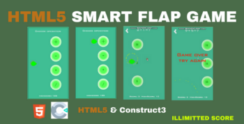 Smart Flap - HTML5 Game (Construct3)