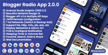 Blogger Radio App - Blogger API v3