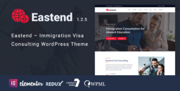 Eastend – Immigration Visa Consulting WordPress Theme