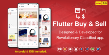 Flutter BuySell For iOS Android ( Olx, Mercari, Offerup, Carousell, Buy Sell, Classified ) ( 3.5 )