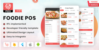 Foodie POS | Food Delivery App | POS for restaurants
