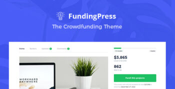 Fundingpress - The Crowdfunding WordPress Theme