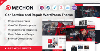 Mechon - Car Service & Repair WordPress Theme