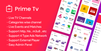 Prime Tv - Live Tv Streaming and Live Matches
