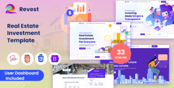 Revest - Real Estate Investment HTML Template